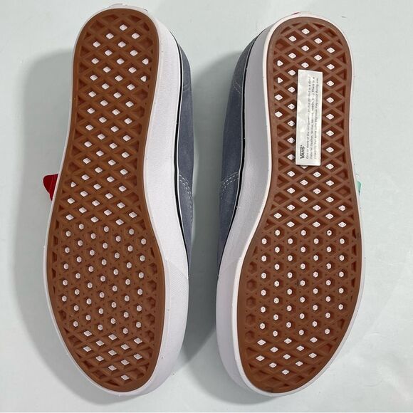 NWT Vans Authentic Comfycush Suede Gray Lace up Size Women’s 8 Men’s 6.5 - Picture 6 of 8